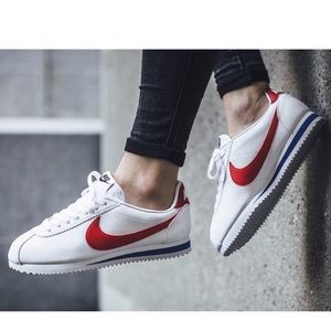 Nike Cortez Basic SL (GS) White Varsity Red 904764-103 Size 7Y